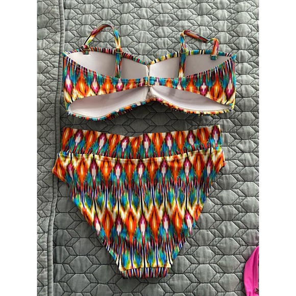multicoloured pattern bikini - Picture 2 of 2